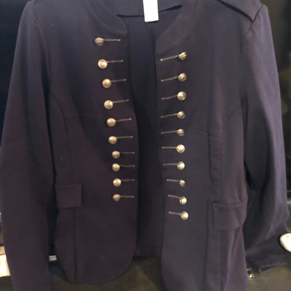 Blue jacket